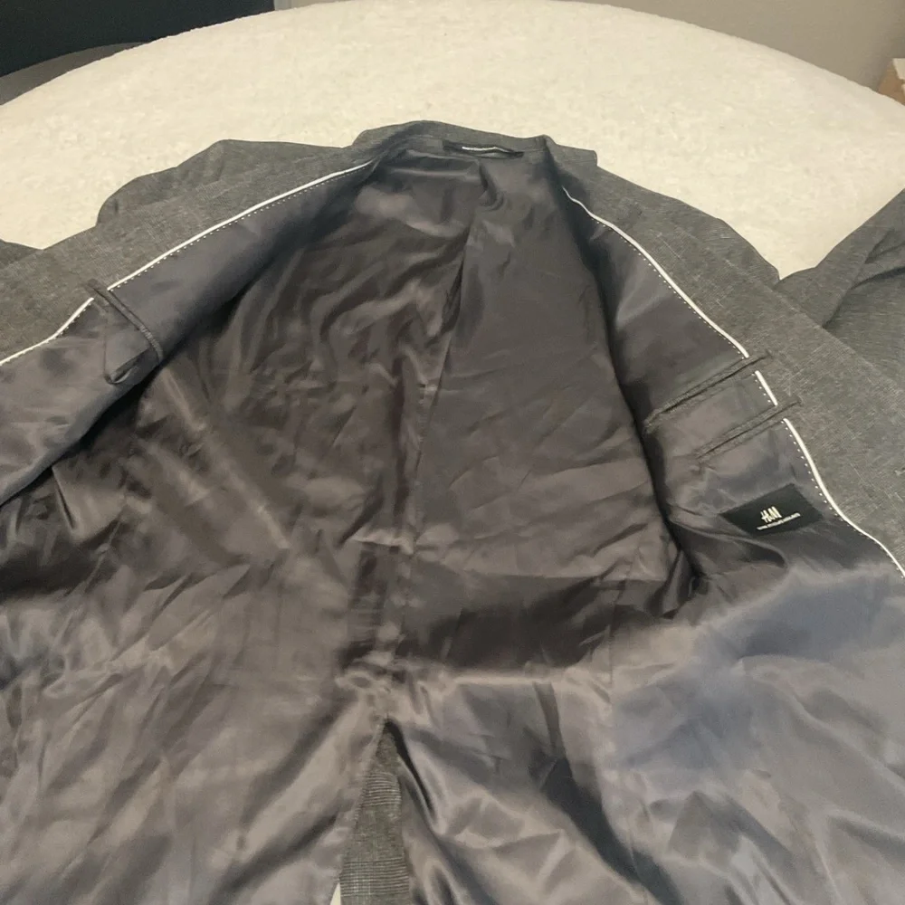 H&M Charcoal Blazer for Men